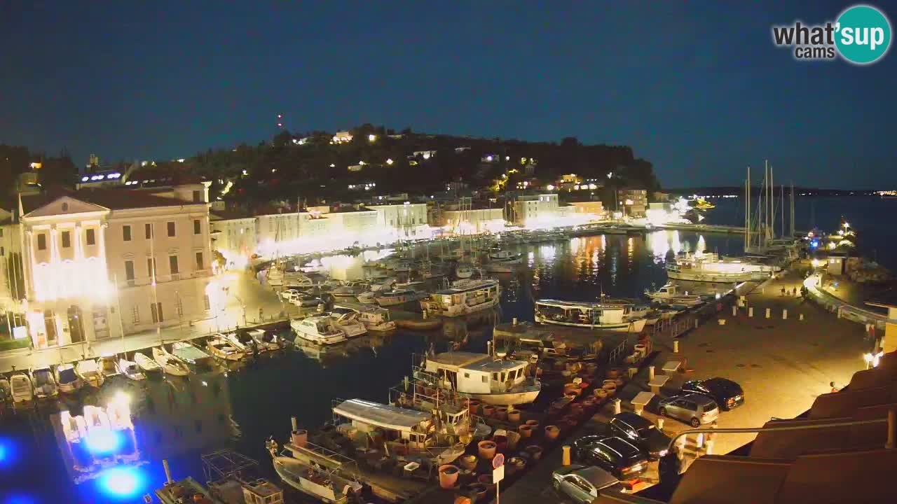 Live-Webcam aus Piran “Mandrač” – Erstaunliche Live-Ansicht von Villa Piranesi