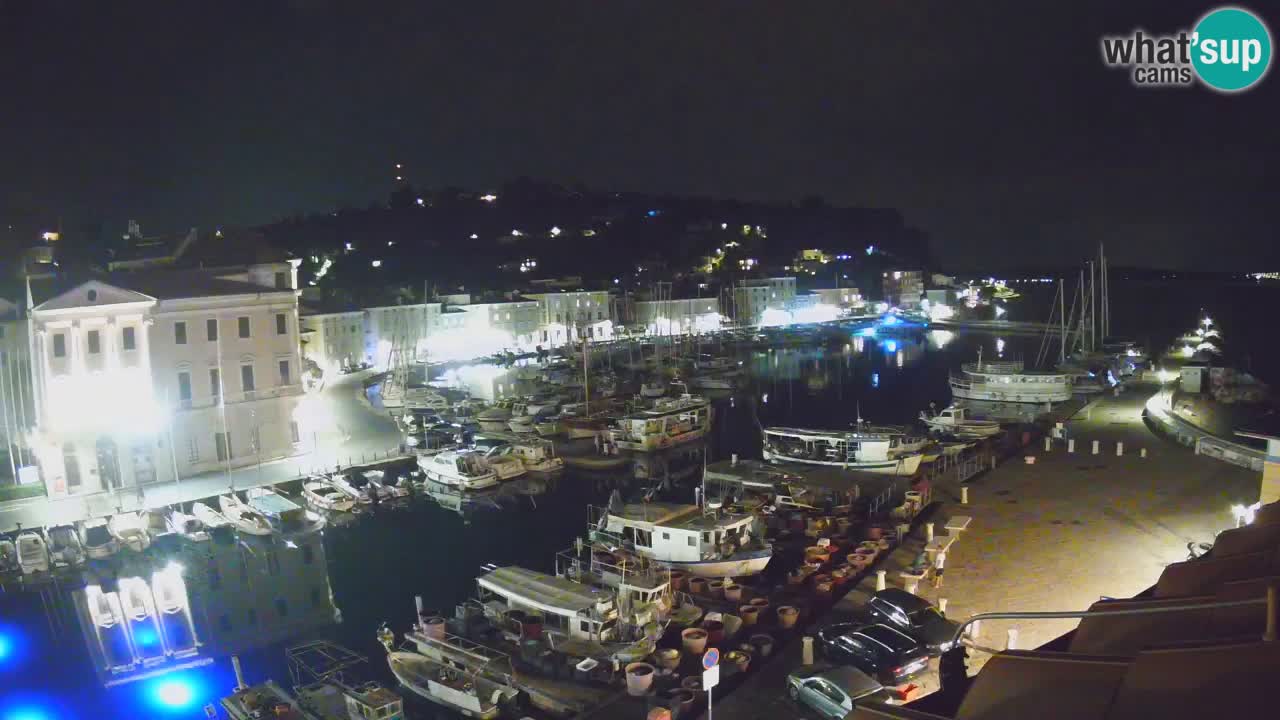 Cámara web en vivo desde Piran “Mandrač” – Increíble vista en vivo desde Villa Piranesi