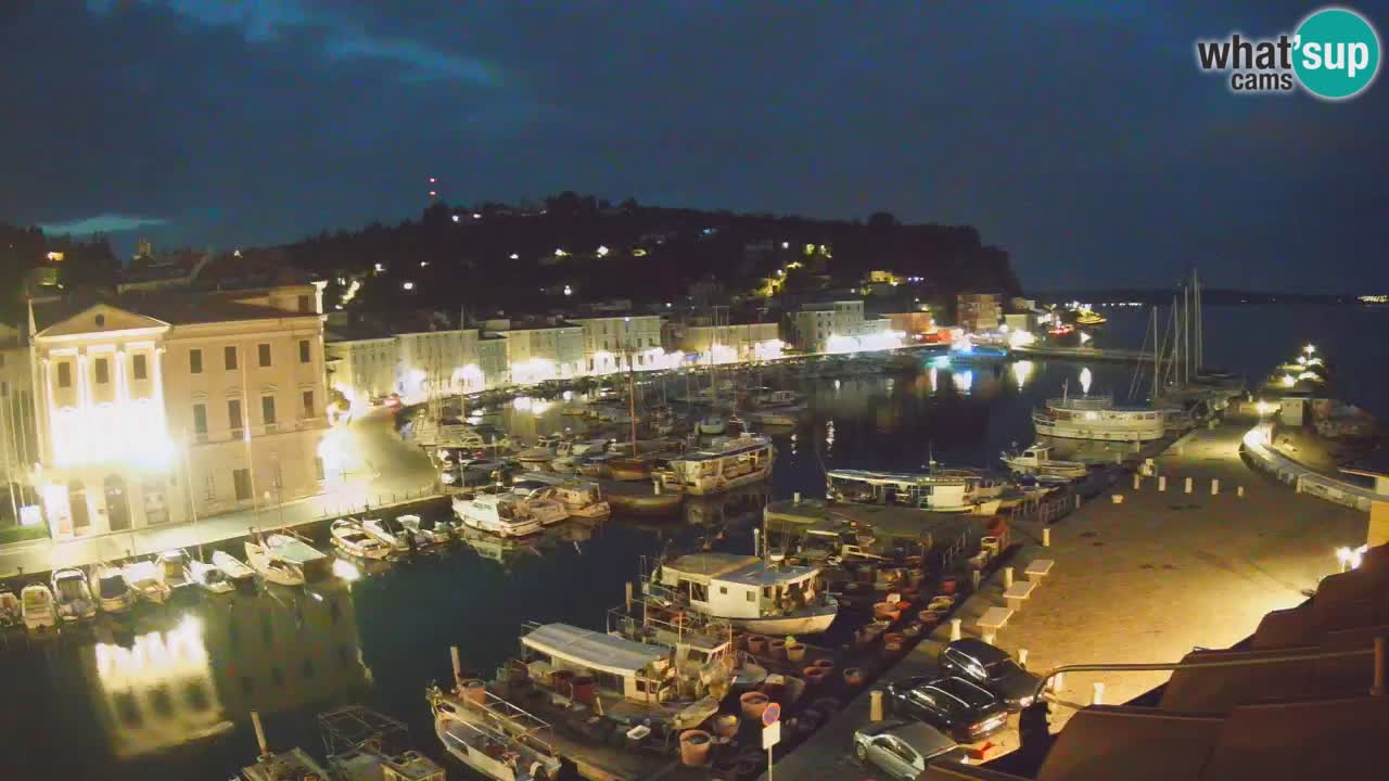 Web kamera uživo iz Pirana “Mandrač” – Nevjerojatan pogled uživo iz Ville Piranesi