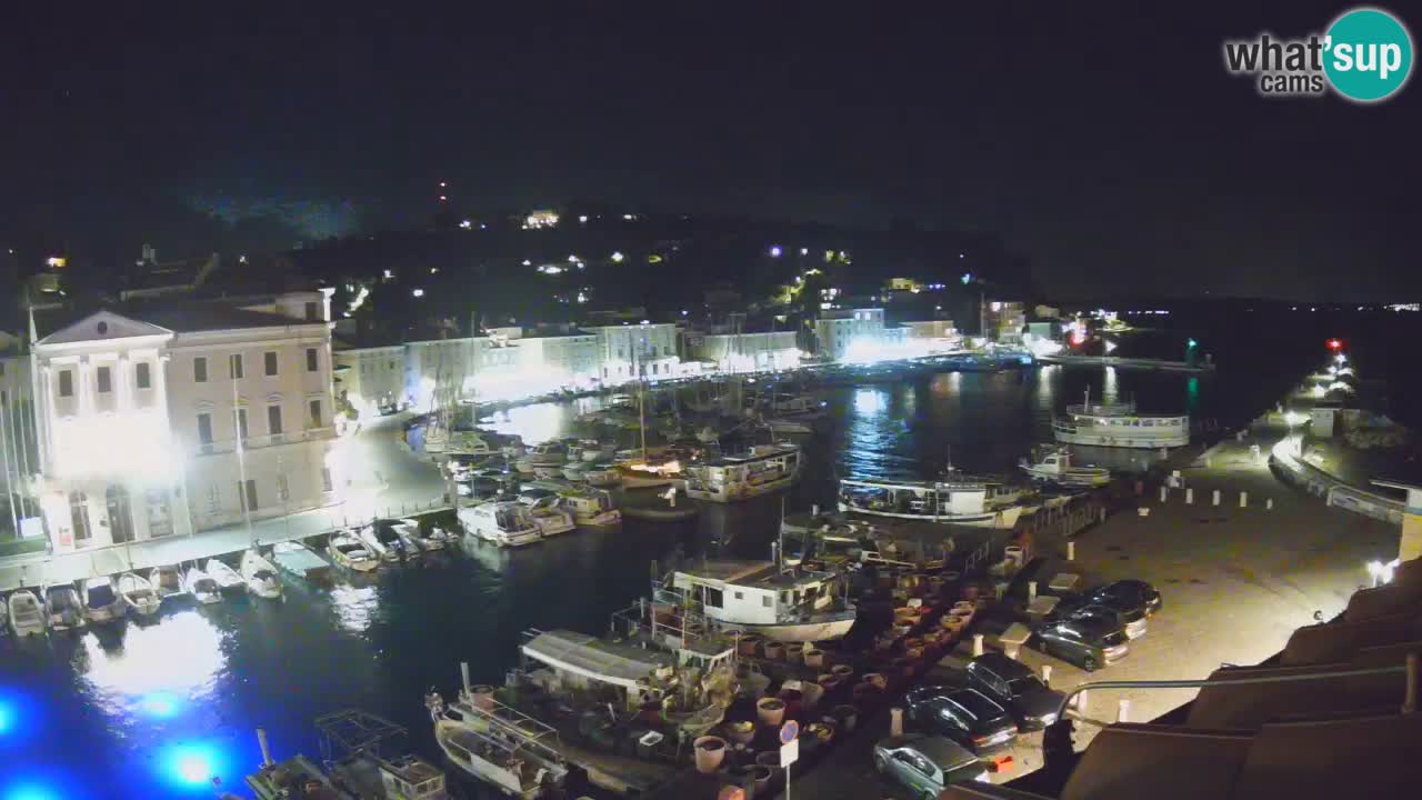 Live webcam from Piran “Mandrač” – Amazing live view from Villa Piranesi