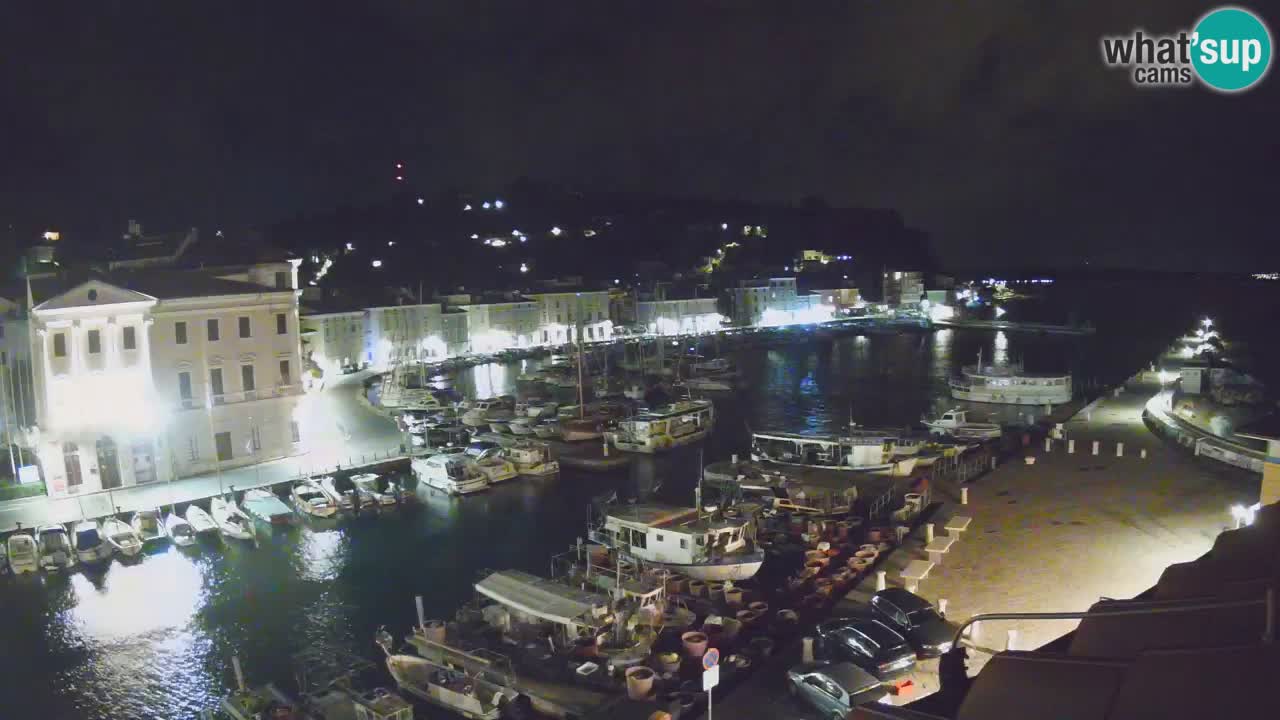 Live webcam from Piran “Mandrač” – Amazing live view from Villa Piranesi