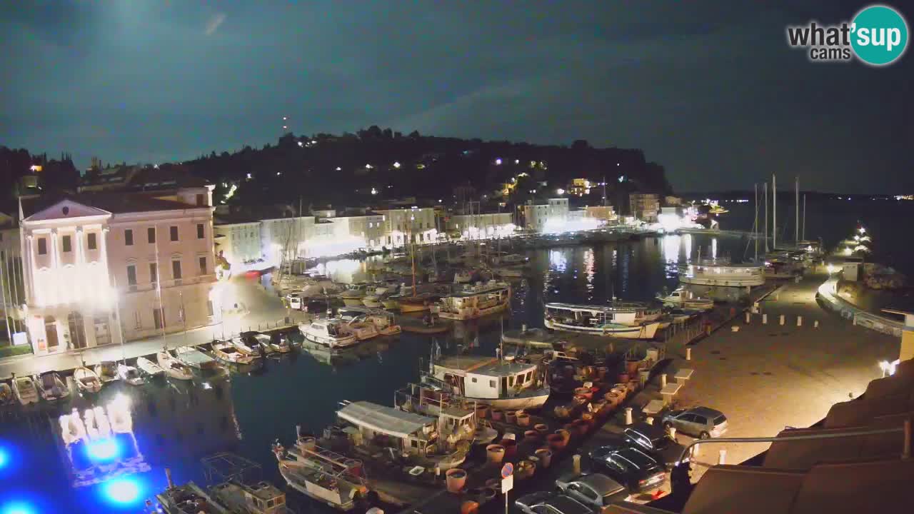 Live webcam from Piran “Mandrač” – Amazing live view from Villa Piranesi