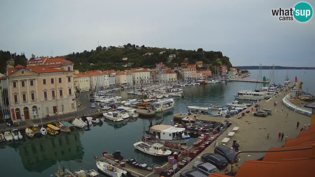 Cámara web en vivo desde Piran “Mandrač” – Increíble vista en vivo desde Villa Piranesi