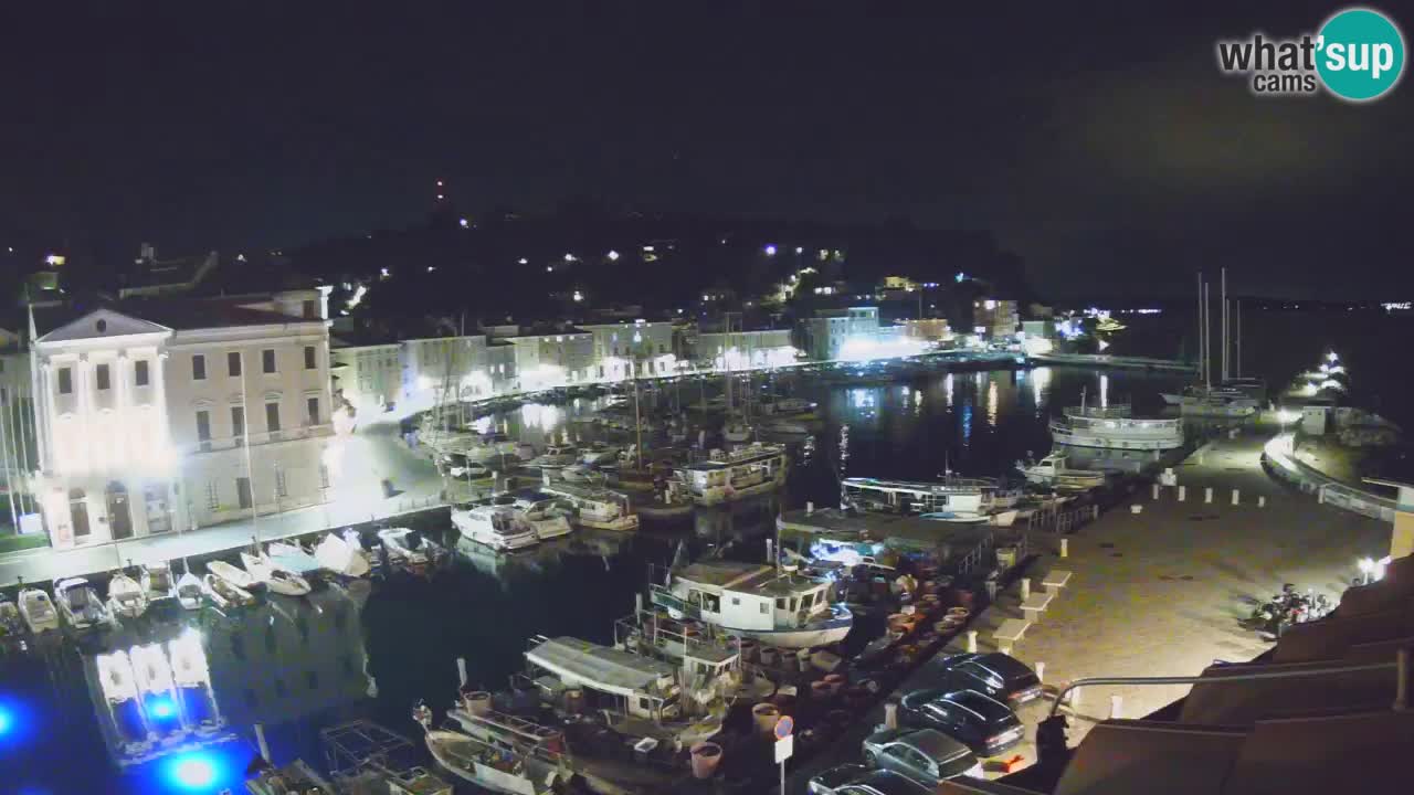 Iz Pirana Spletna kamera v živo “Mandrač” – Neverjeten pogled v živo iz Vile Piranesi
