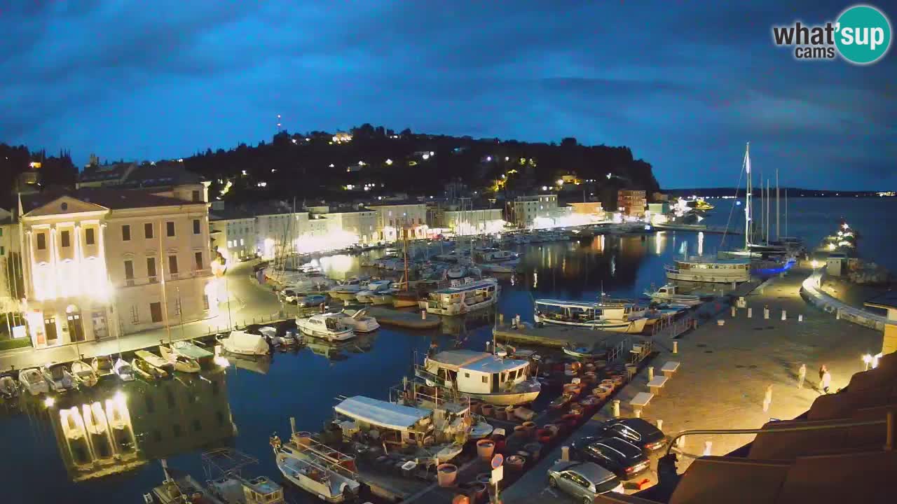 Cámara web en vivo desde Piran “Mandrač” – Increíble vista en vivo desde Villa Piranesi
