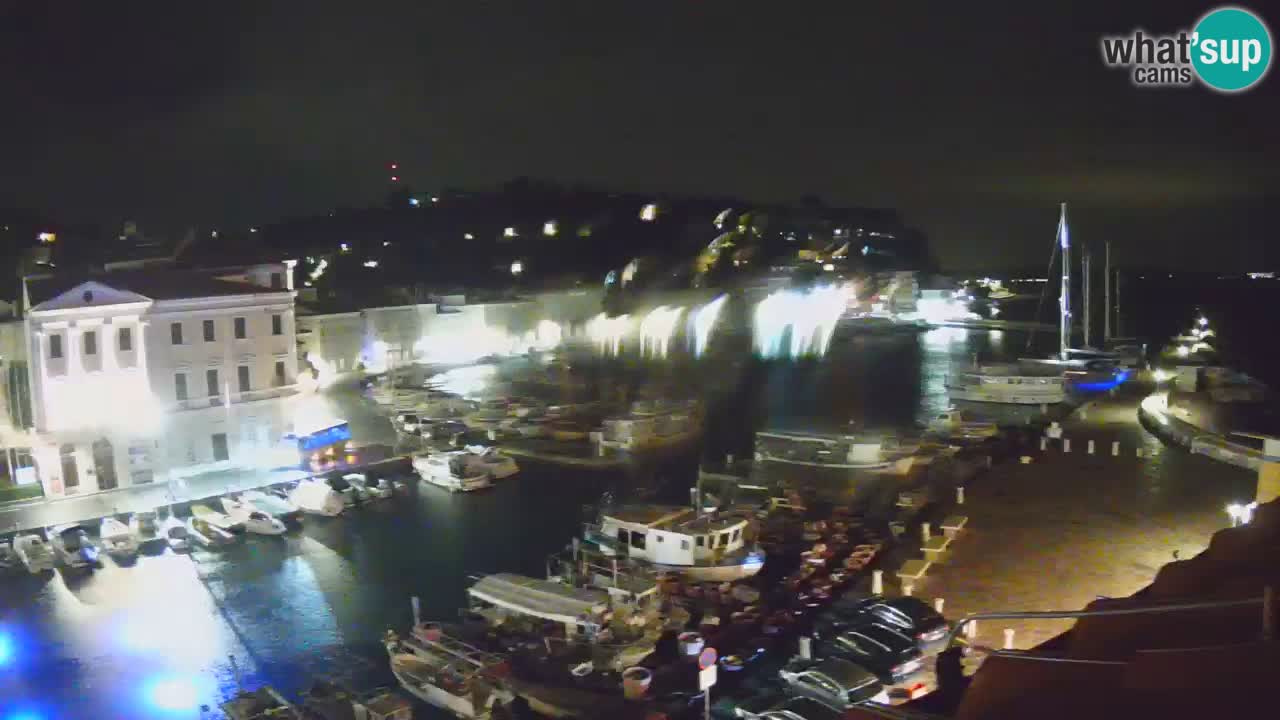 Live webcam da Pirano “Mandrač” – Splendida vista live da Villa Piranesi
