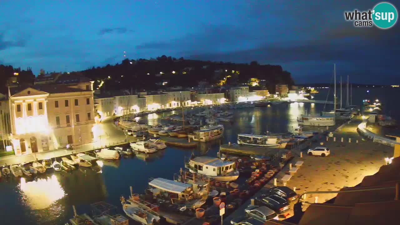 Live webcam from Piran “Mandrač” – Amazing live view from Villa Piranesi