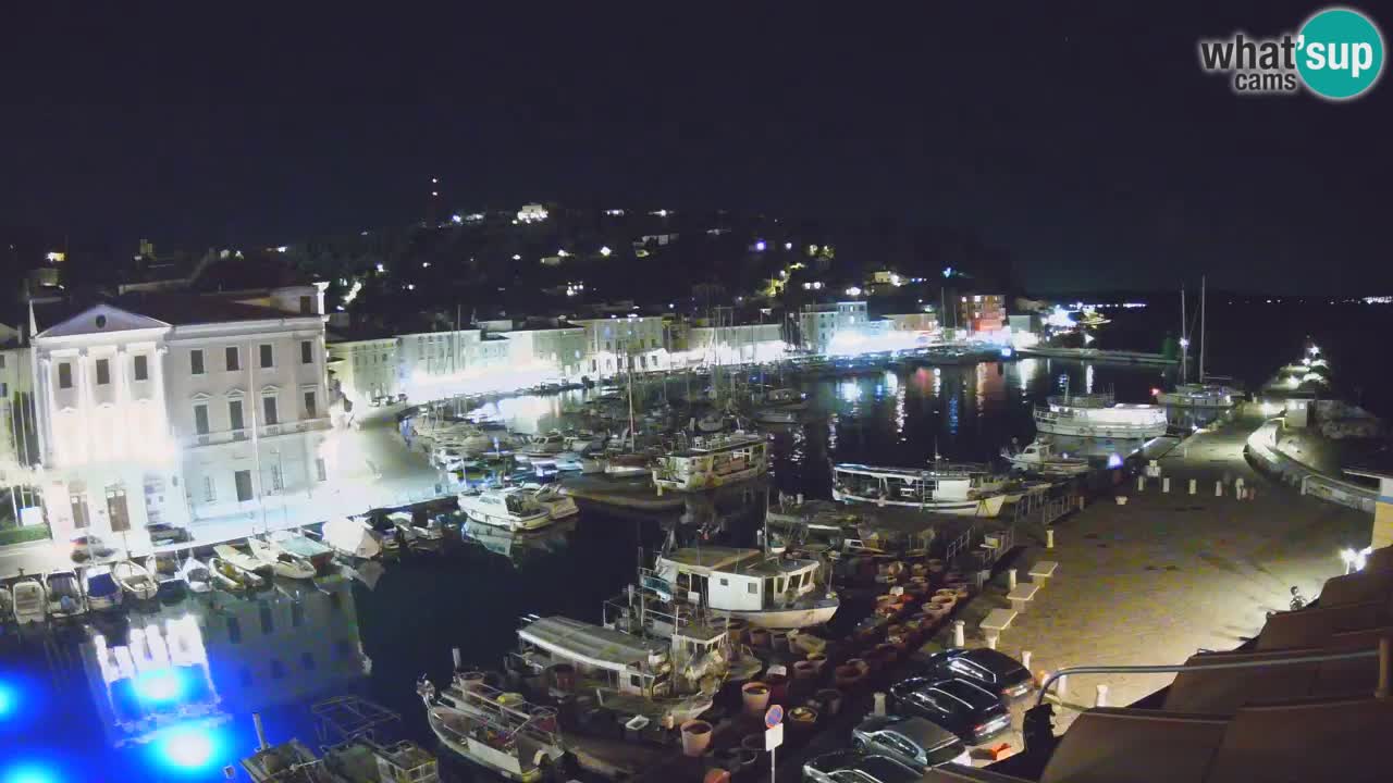 Live webcam from Piran “Mandrač” – Amazing live view from Villa Piranesi