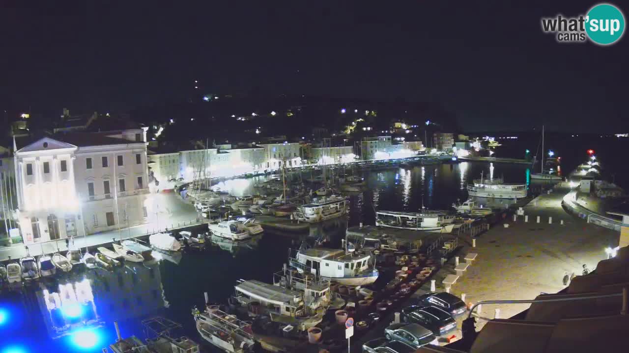 Cámara web en vivo desde Piran “Mandrač” – Increíble vista en vivo desde Villa Piranesi