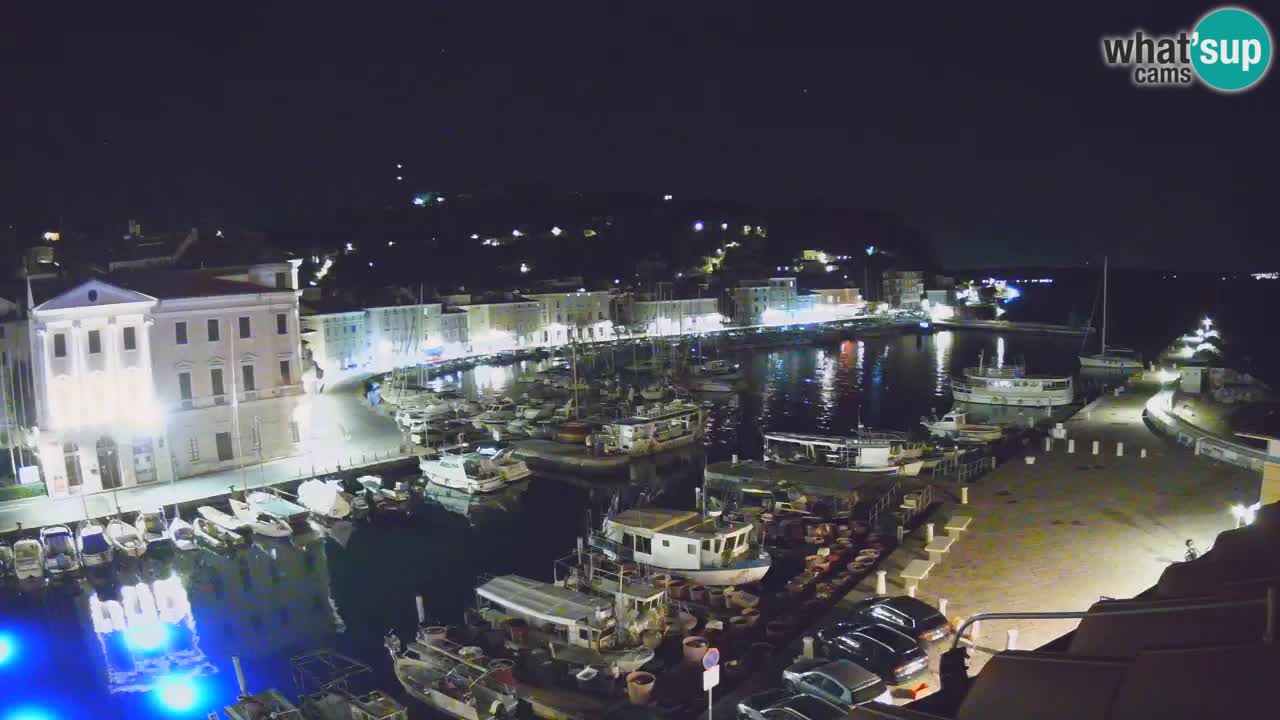 Live-Webcam aus Piran “Mandrač” – Erstaunliche Live-Ansicht von Villa Piranesi
