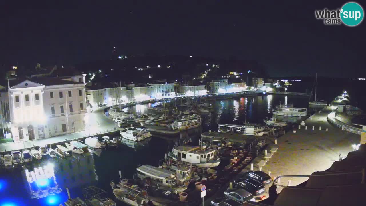 Live webcam from Piran “Mandrač” – Amazing live view from Villa Piranesi