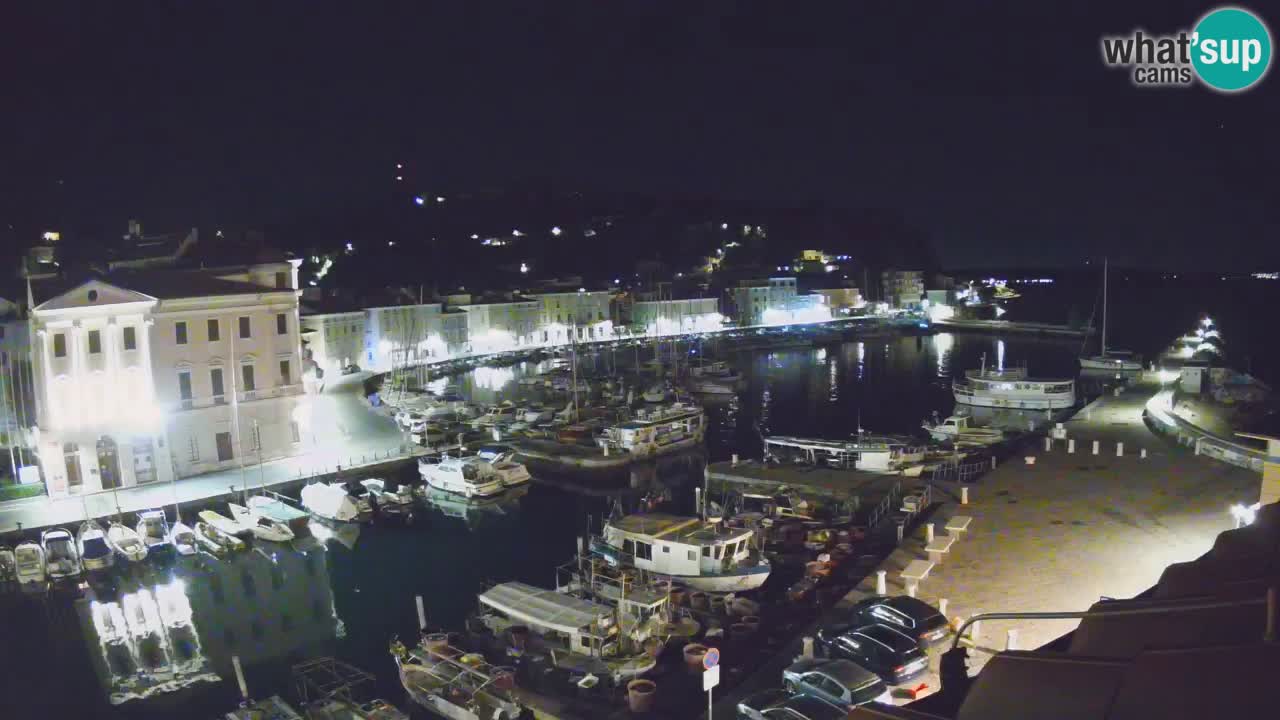 Live-Webcam aus Piran “Mandrač” – Erstaunliche Live-Ansicht von Villa Piranesi