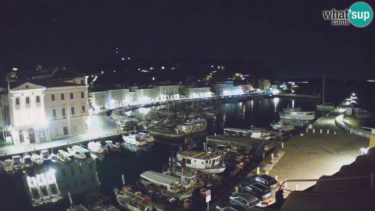 Live-Webcam aus Piran “Mandrač” – Erstaunliche Live-Ansicht von Villa Piranesi