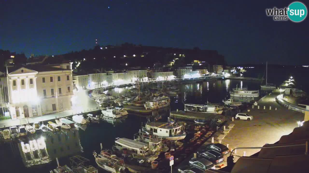 Live webcam from Piran “Mandrač” – Amazing live view from Villa Piranesi