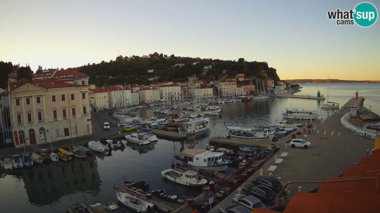 Cámara web en vivo desde Piran “Mandrač” – Increíble vista en vivo desde Villa Piranesi