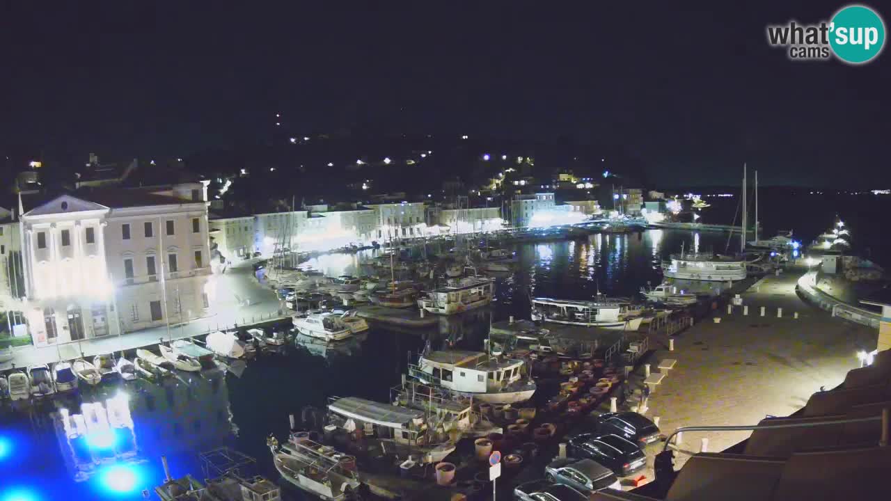 Live webcam from Piran “Mandrač” – Amazing live view from Villa Piranesi