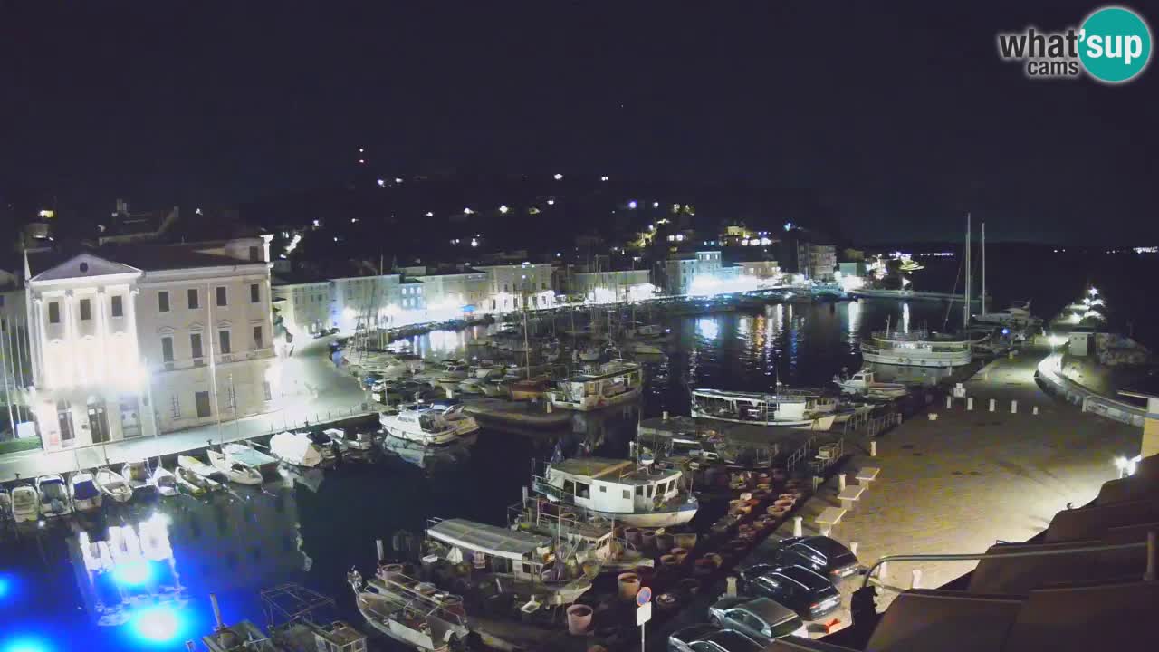 Live webcam from Piran “Mandrač” – Amazing live view from Villa Piranesi