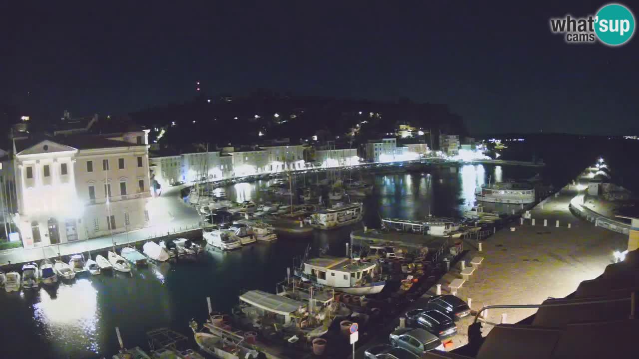Live webcam from Piran “Mandrač” – Amazing live view from Villa Piranesi