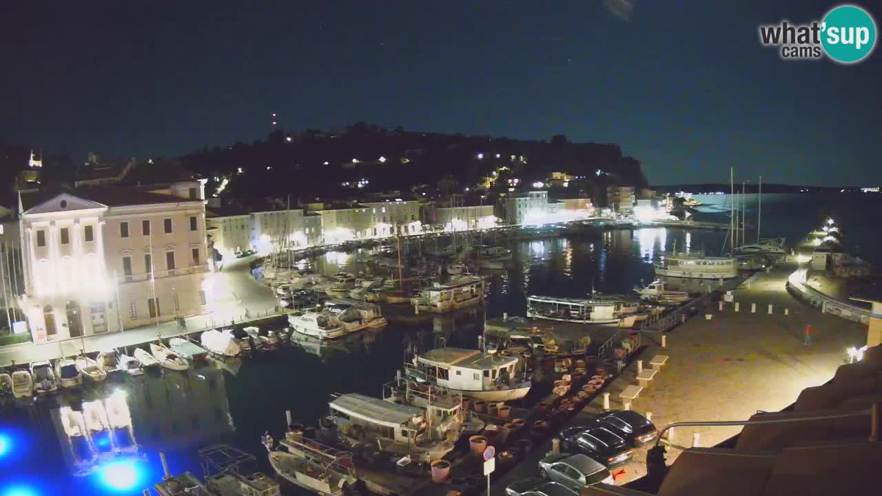 Live webcam from Piran “Mandrač” – Amazing live view from Villa Piranesi