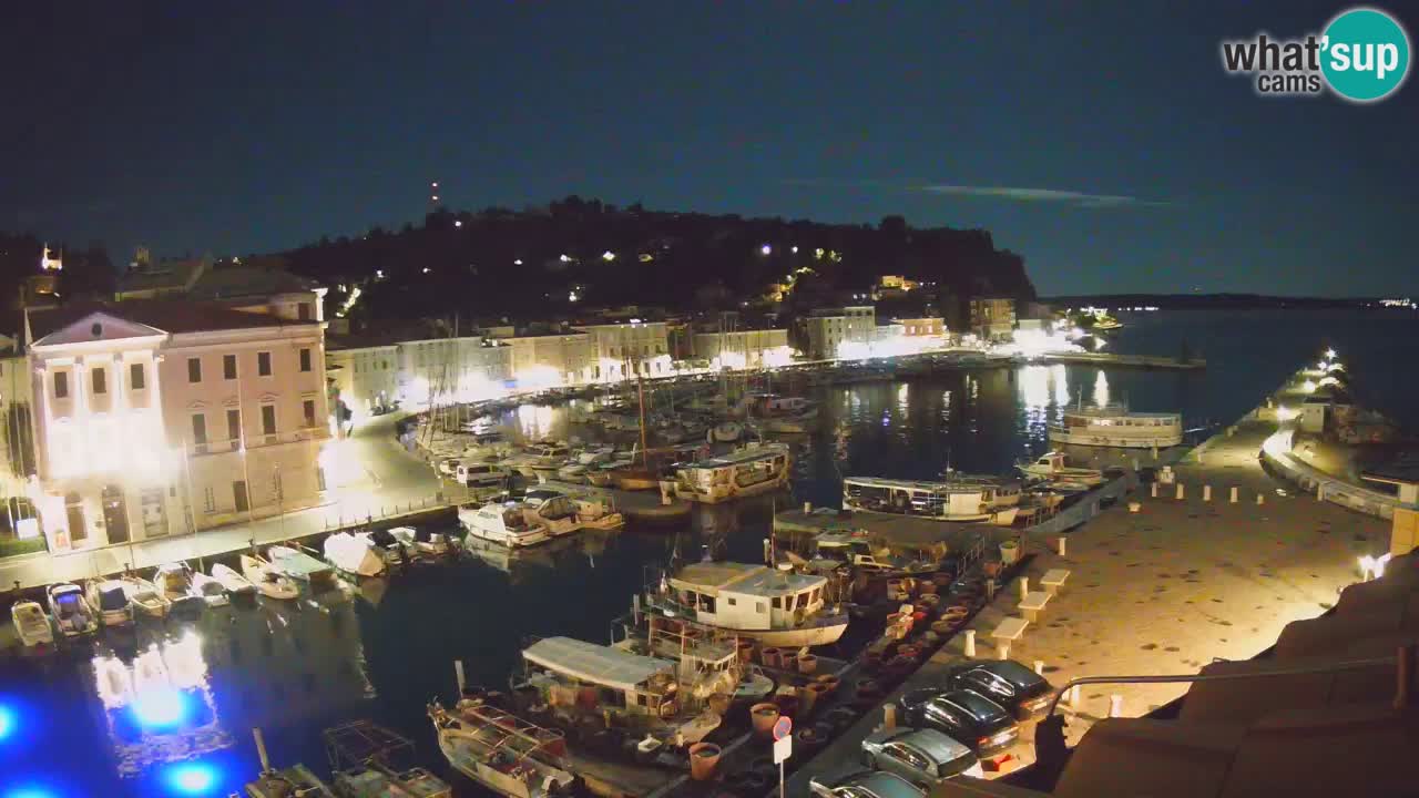 Live webcam from Piran “Mandrač” – Amazing live view from Villa Piranesi
