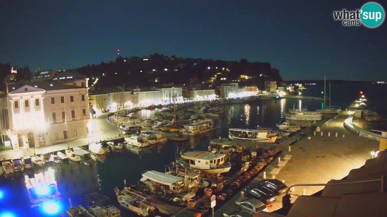 Live webcam from Piran “Mandrač” – Amazing live view from Villa Piranesi