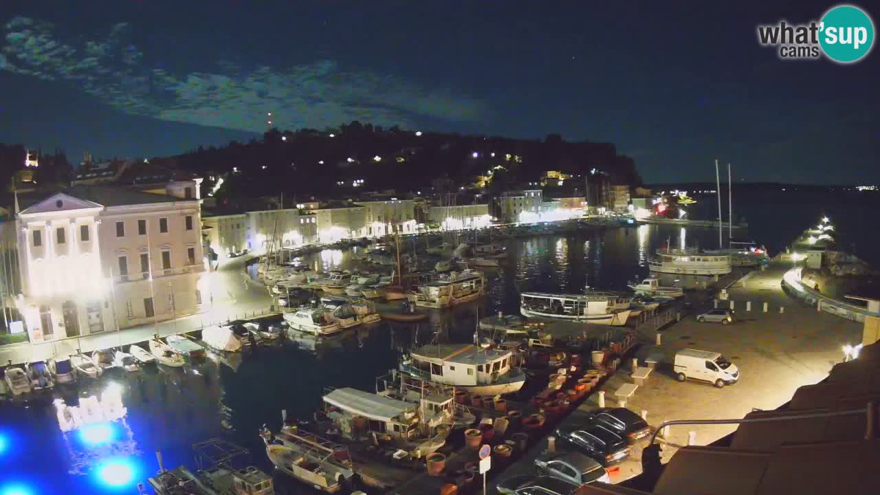 Live webcam from Piran “Mandrač” – Amazing live view from Villa Piranesi