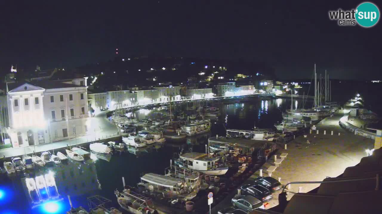 Live webcam from Piran “Mandrač” – Amazing live view from Villa Piranesi