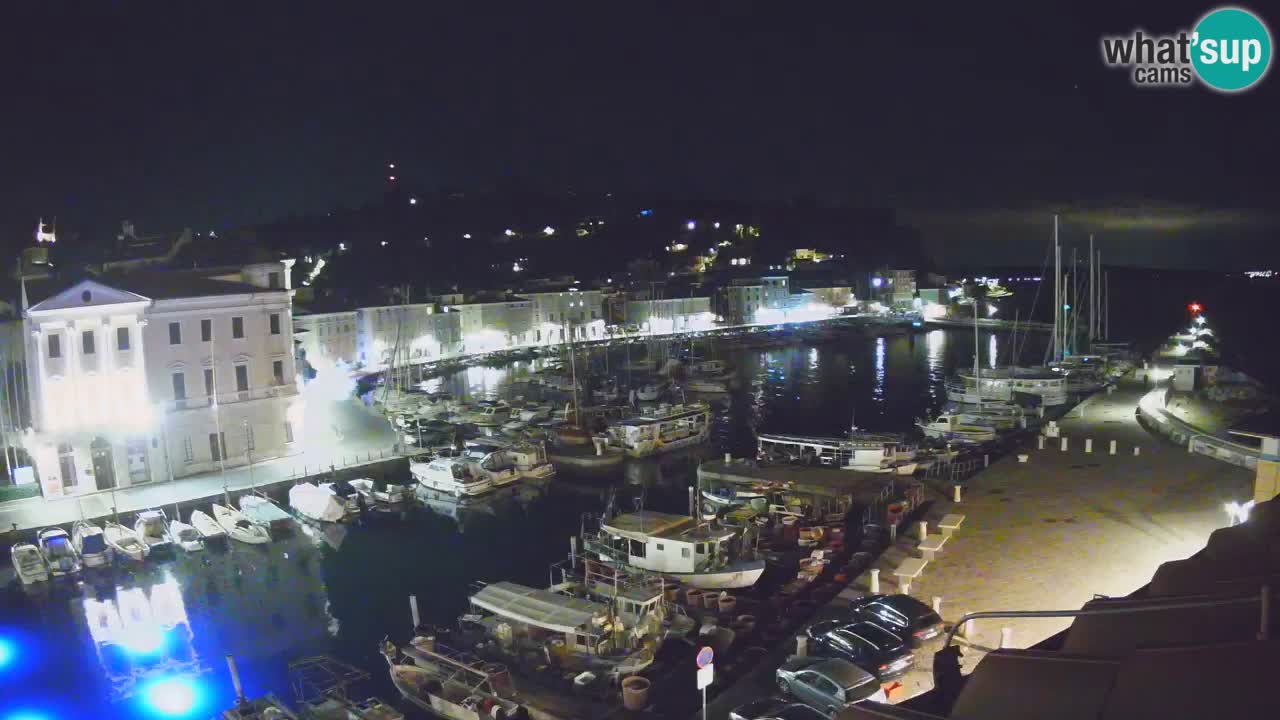 Live webcam from Piran “Mandrač” – Amazing live view from Villa Piranesi