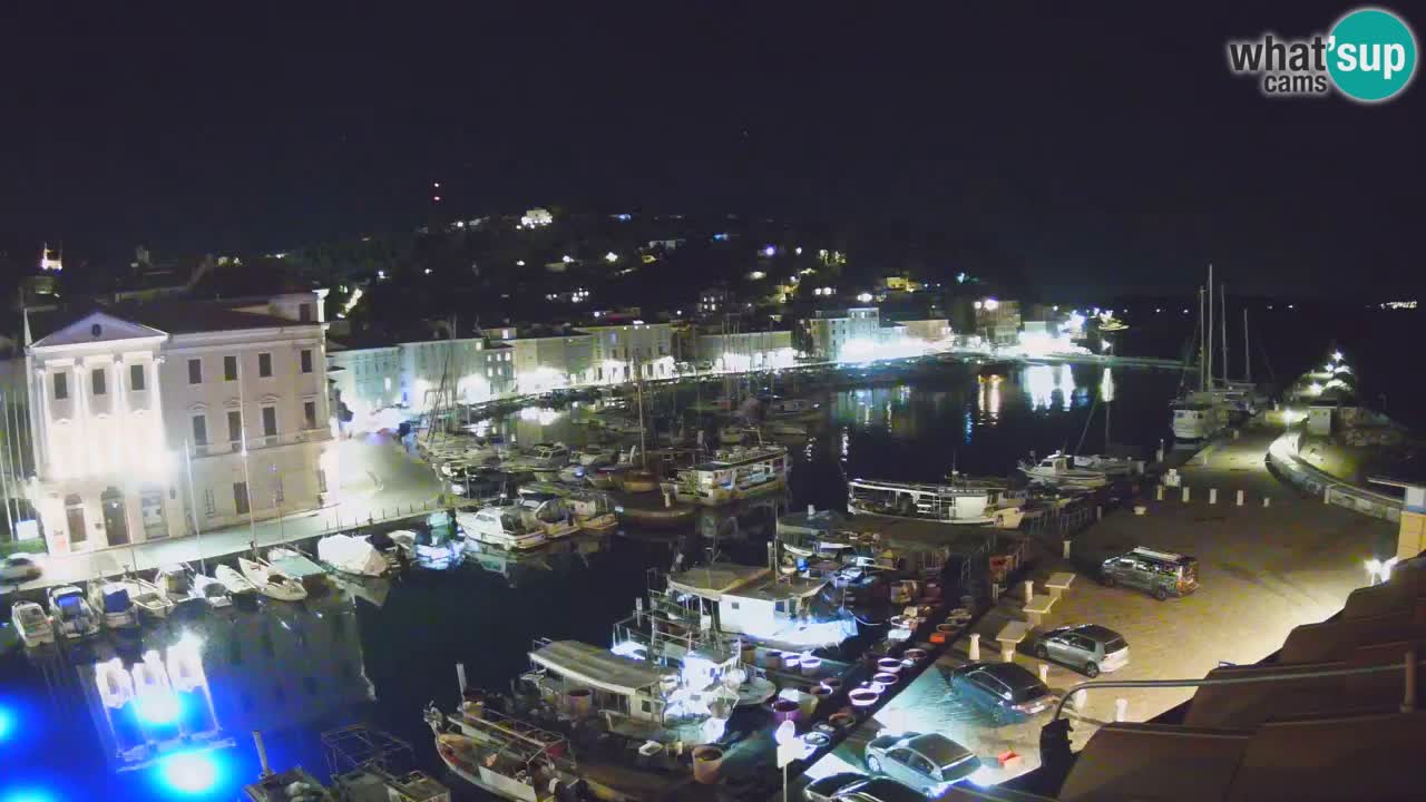 Live webcam from Piran “Mandrač” – Amazing live view from Villa Piranesi