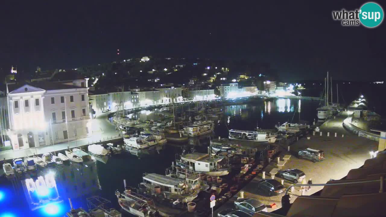 Live webcam from Piran “Mandrač” – Amazing live view from Villa Piranesi