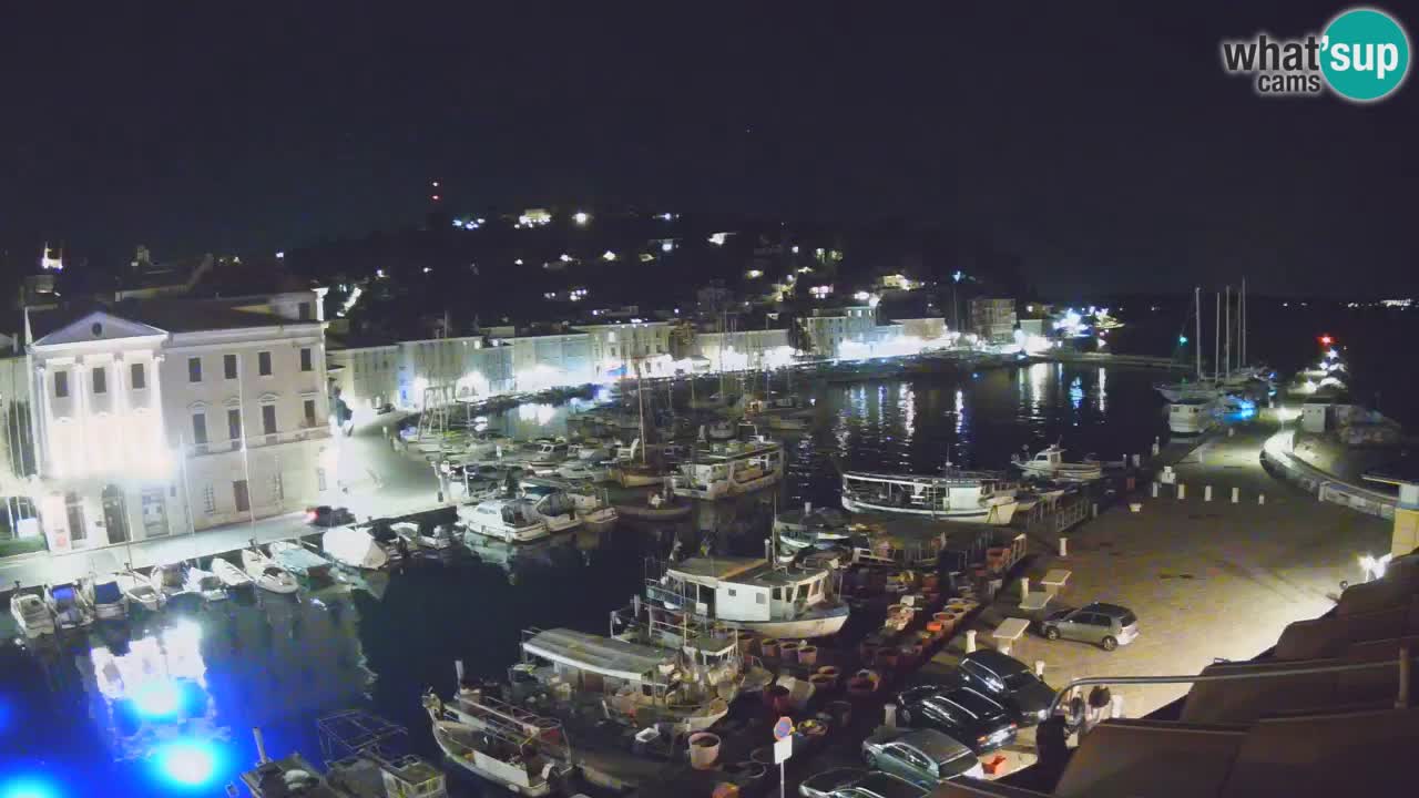 Live webcam from Piran “Mandrač” – Amazing live view from Villa Piranesi