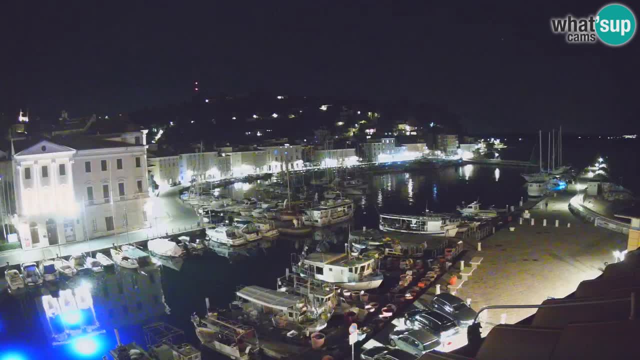 Cámara web en vivo desde Piran “Mandrač” – Increíble vista en vivo desde Villa Piranesi