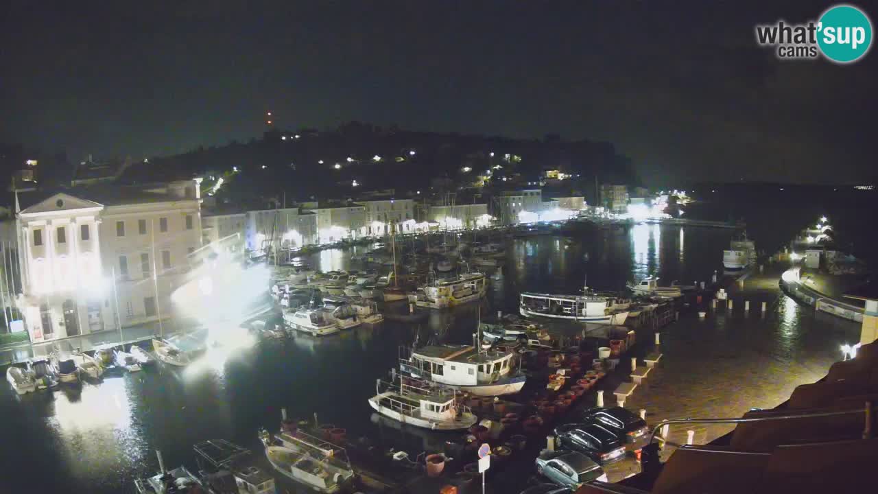Live-Webcam aus Piran “Mandrač” – Erstaunliche Live-Ansicht von Villa Piranesi