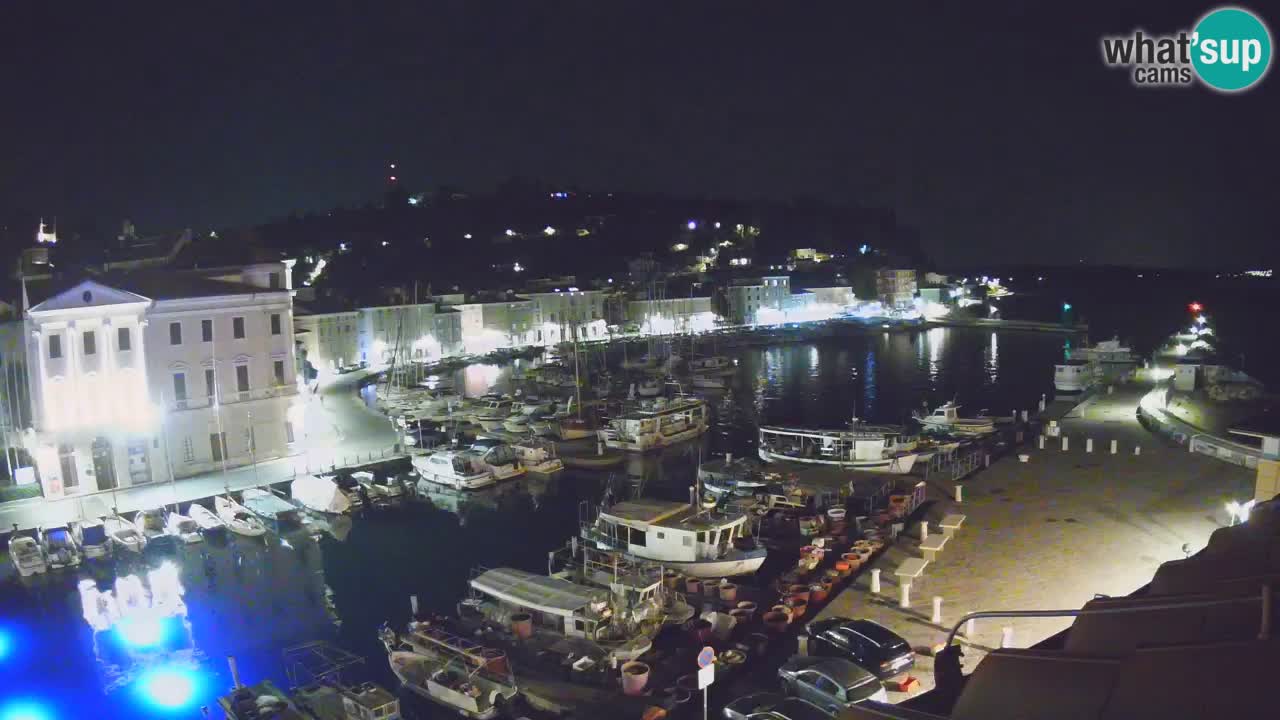 Live-Webcam aus Piran “Mandrač” – Erstaunliche Live-Ansicht von Villa Piranesi