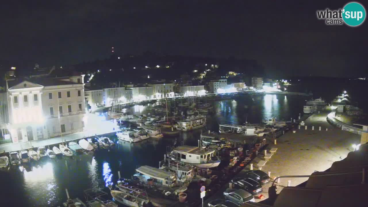 Iz Pirana Spletna kamera v živo “Mandrač” – Neverjeten pogled v živo iz Vile Piranesi