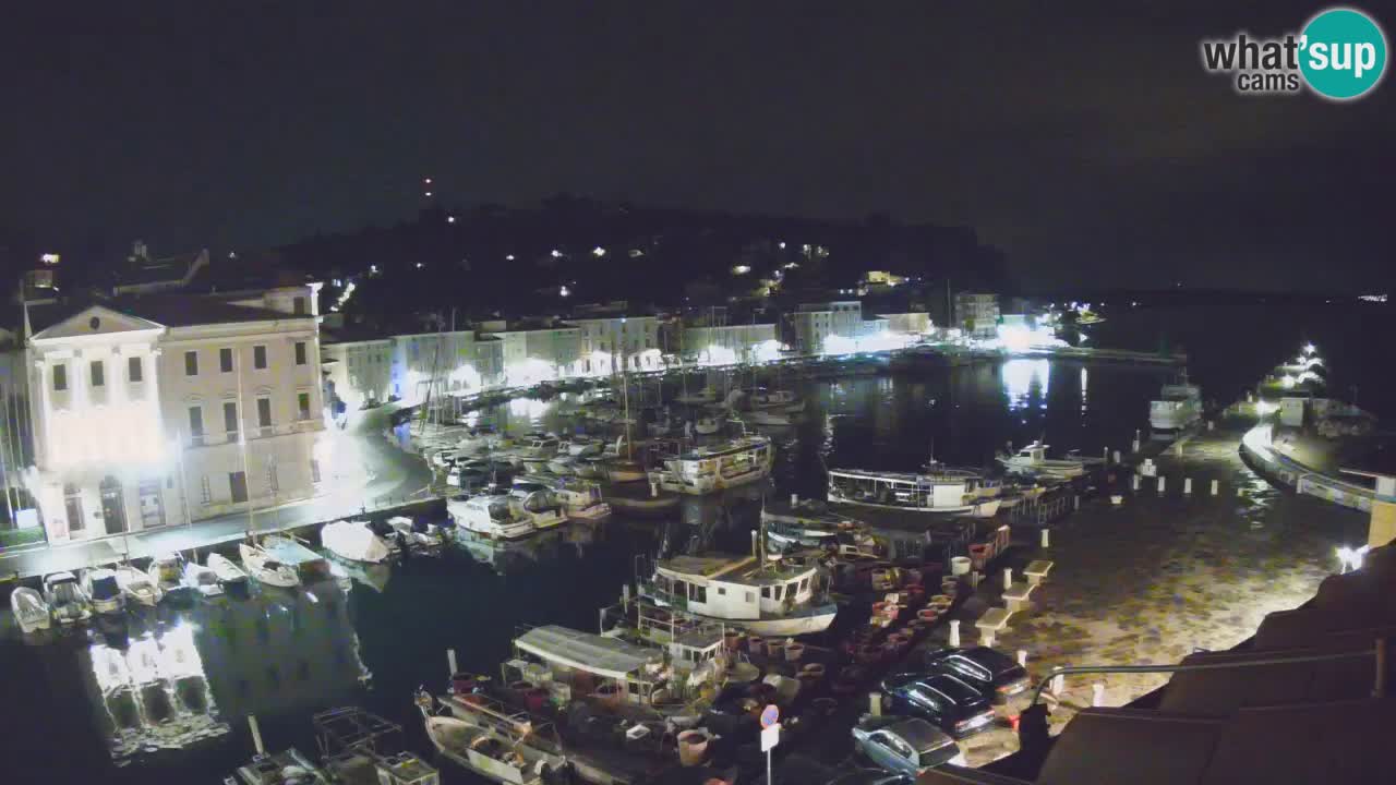Live webcam from Piran “Mandrač” – Amazing live view from Villa Piranesi