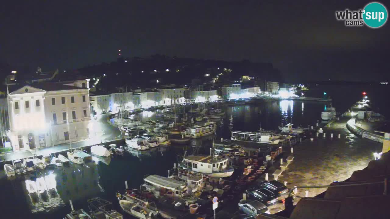 Live webcam from Piran “Mandrač” – Amazing live view from Villa Piranesi