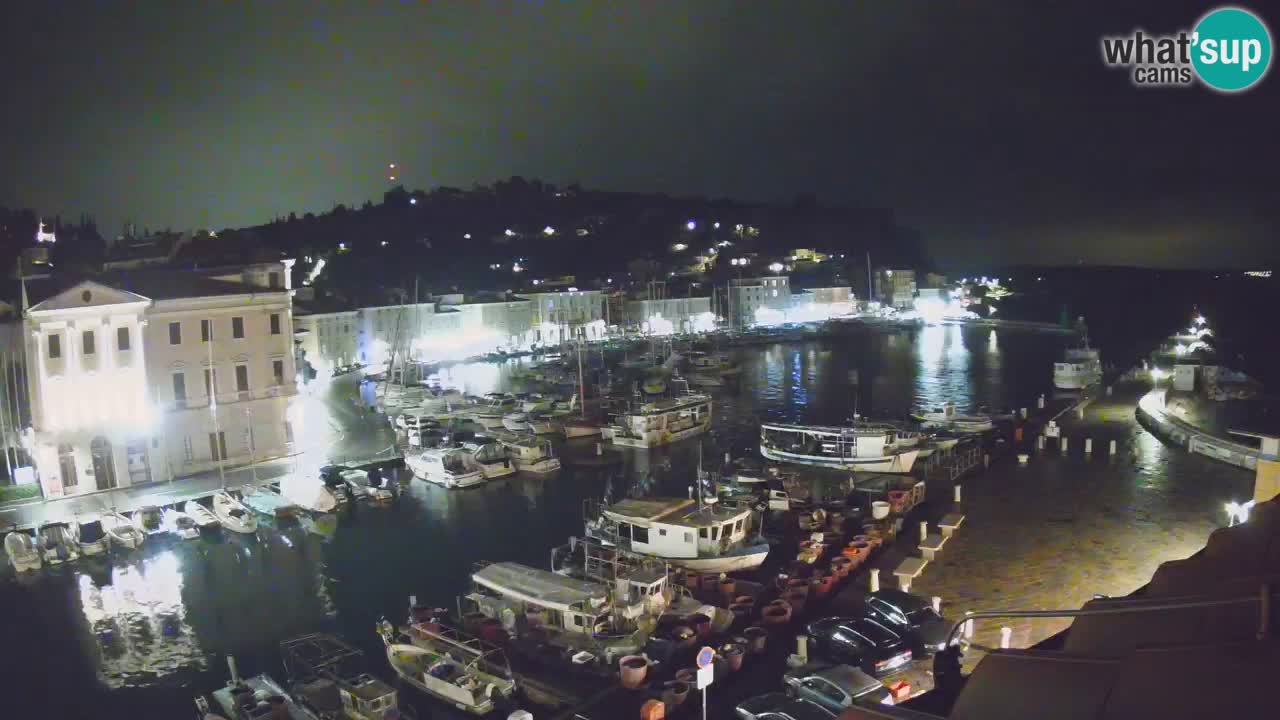 Cámara web en vivo desde Piran “Mandrač” – Increíble vista en vivo desde Villa Piranesi