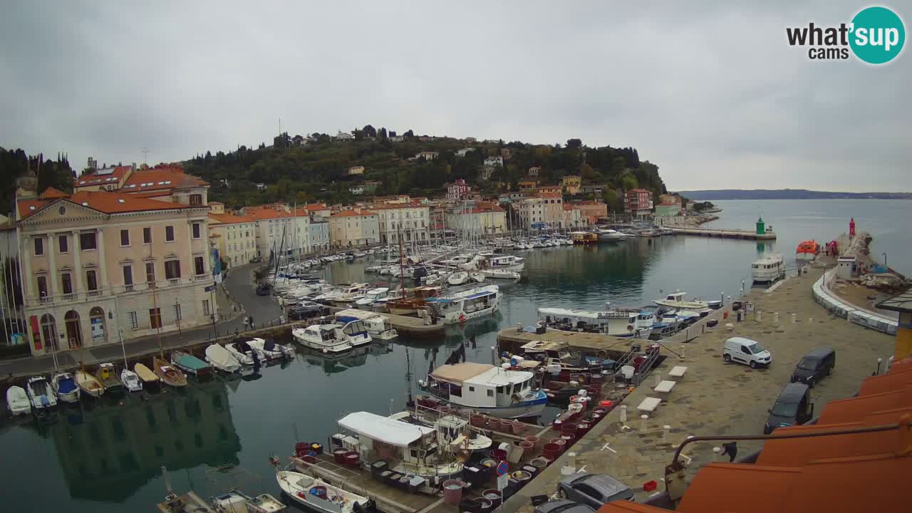 Cámara web en vivo desde Piran “Mandrač” – Increíble vista en vivo desde Villa Piranesi
