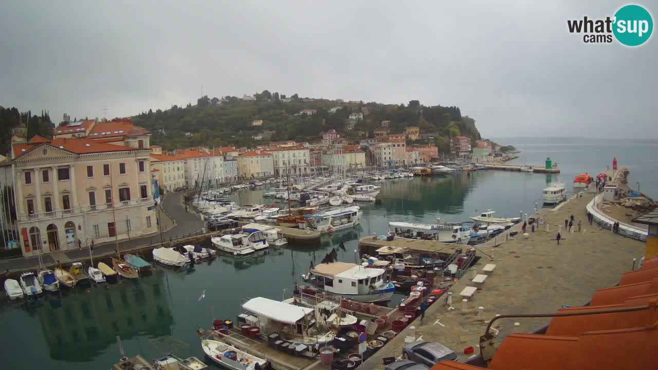 Cámara web en vivo desde Piran “Mandrač” – Increíble vista en vivo desde Villa Piranesi