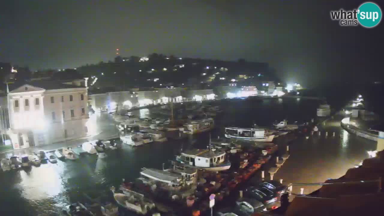 Live webcam from Piran “Mandrač” – Amazing live view from Villa Piranesi