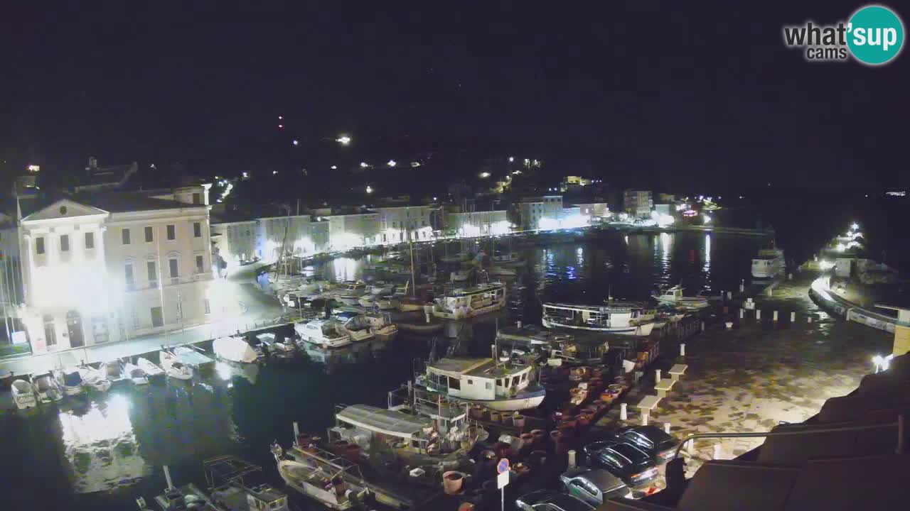 Live-Webcam aus Piran “Mandrač” – Erstaunliche Live-Ansicht von Villa Piranesi