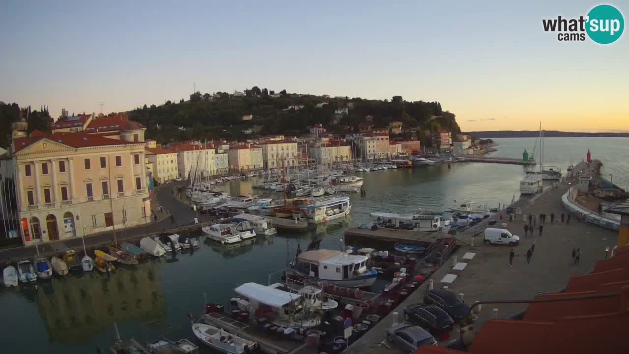 Cámara web en vivo desde Piran “Mandrač” – Increíble vista en vivo desde Villa Piranesi