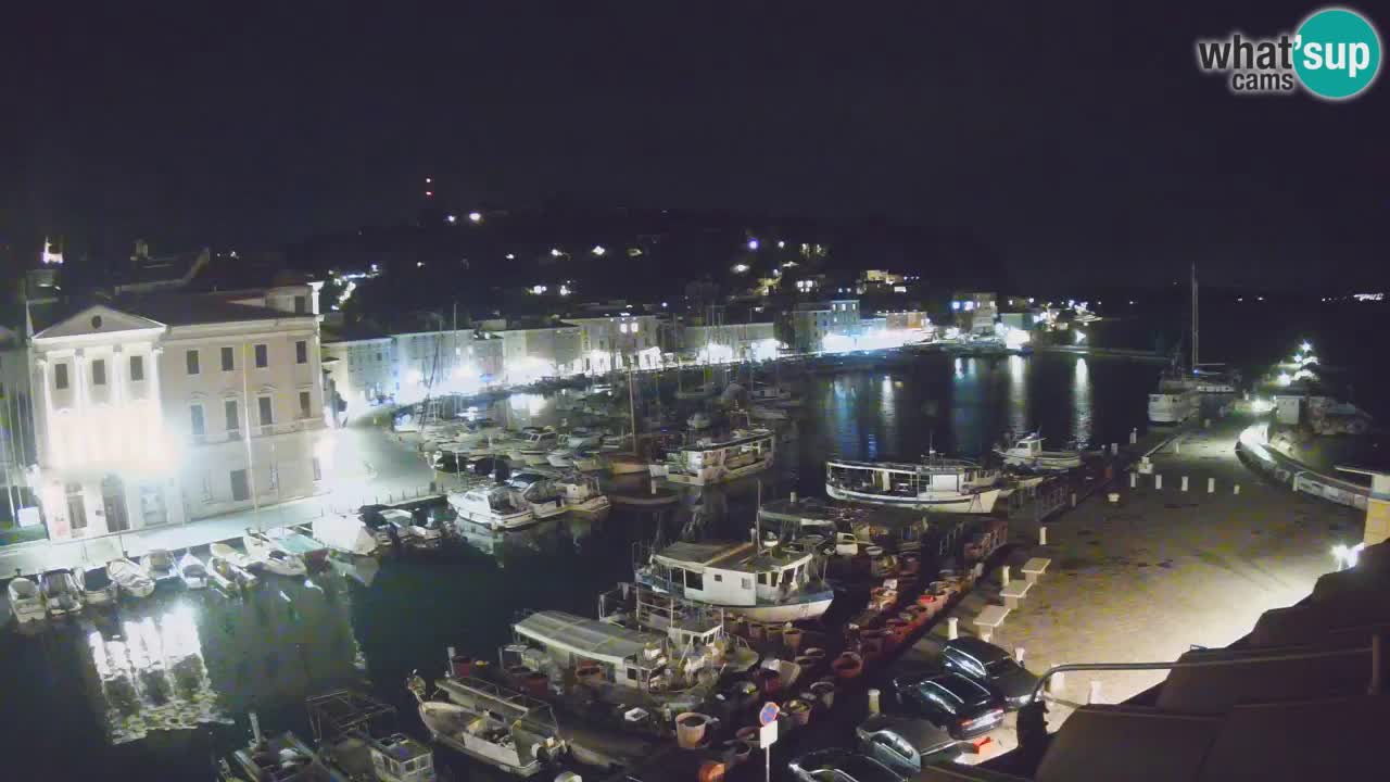Live-Webcam aus Piran “Mandrač” – Erstaunliche Live-Ansicht von Villa Piranesi