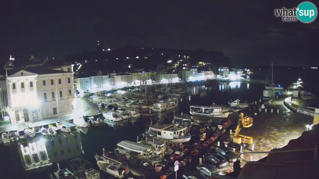 Live-Webcam aus Piran “Mandrač” – Erstaunliche Live-Ansicht von Villa Piranesi