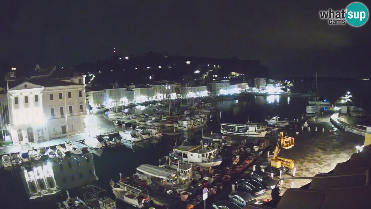 Cámara web en vivo desde Piran “Mandrač” – Increíble vista en vivo desde Villa Piranesi