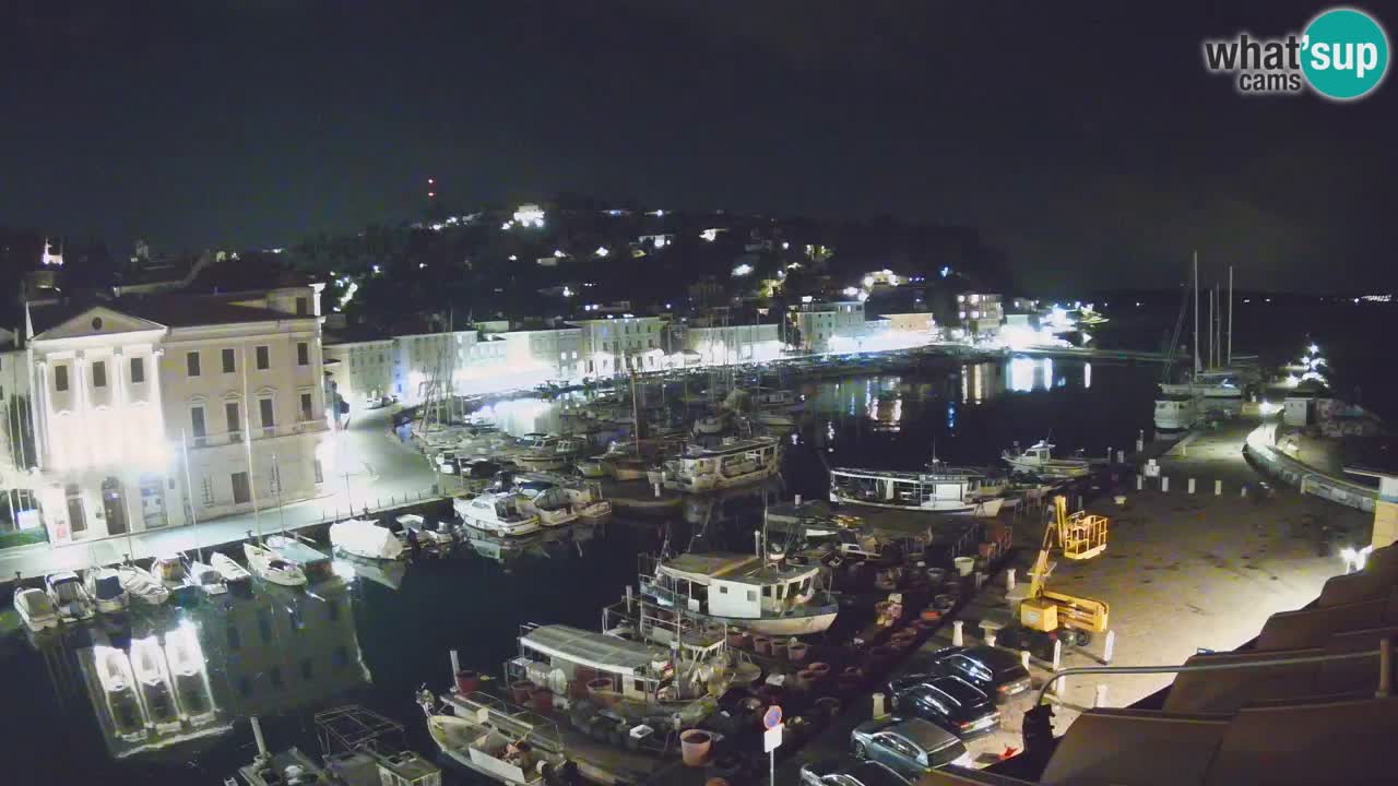 Live webcam from Piran “Mandrač” – Amazing live view from Villa Piranesi