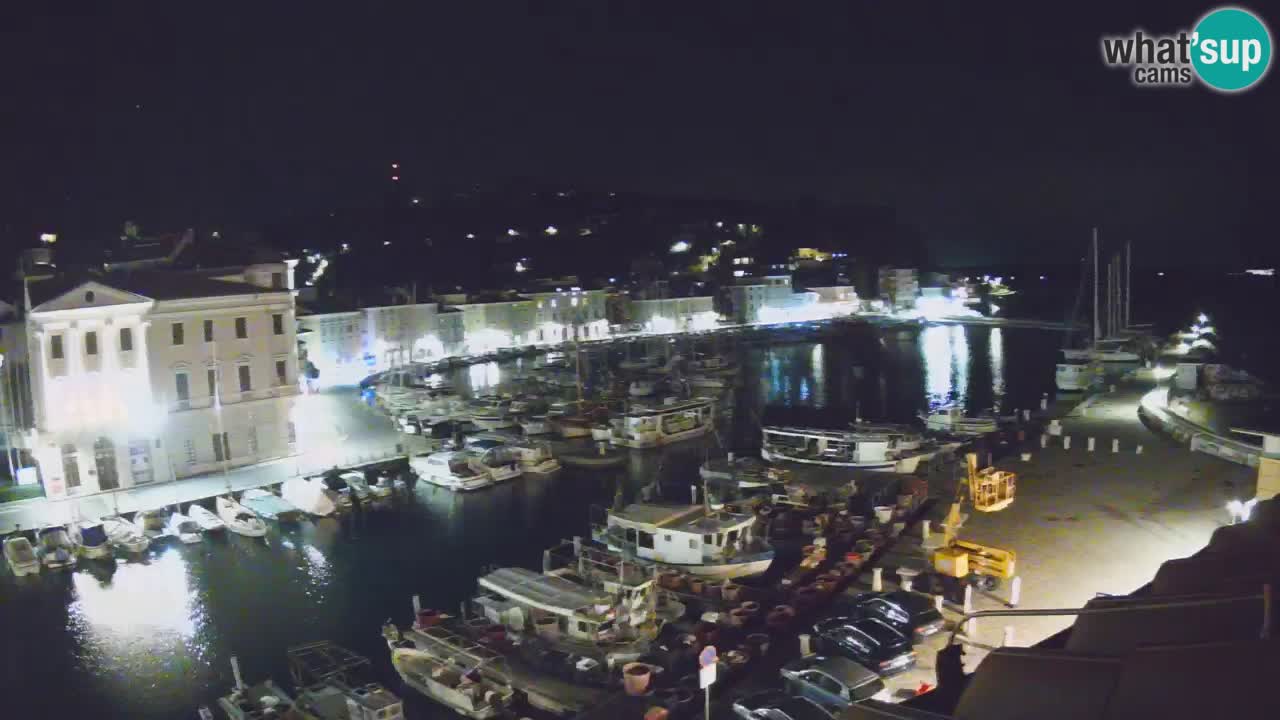 Live webcam from Piran “Mandrač” – Amazing live view from Villa Piranesi