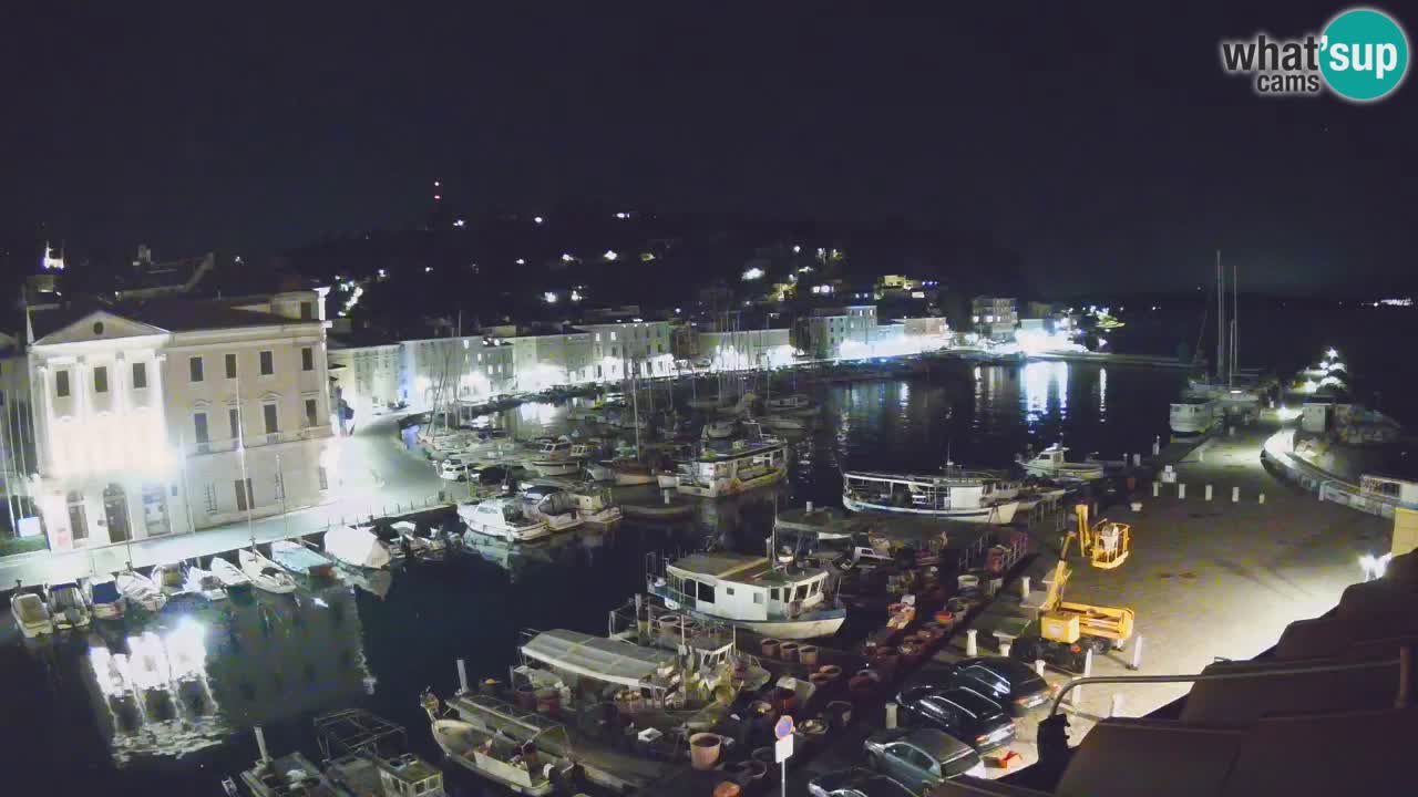 Live-Webcam aus Piran “Mandrač” – Erstaunliche Live-Ansicht von Villa Piranesi