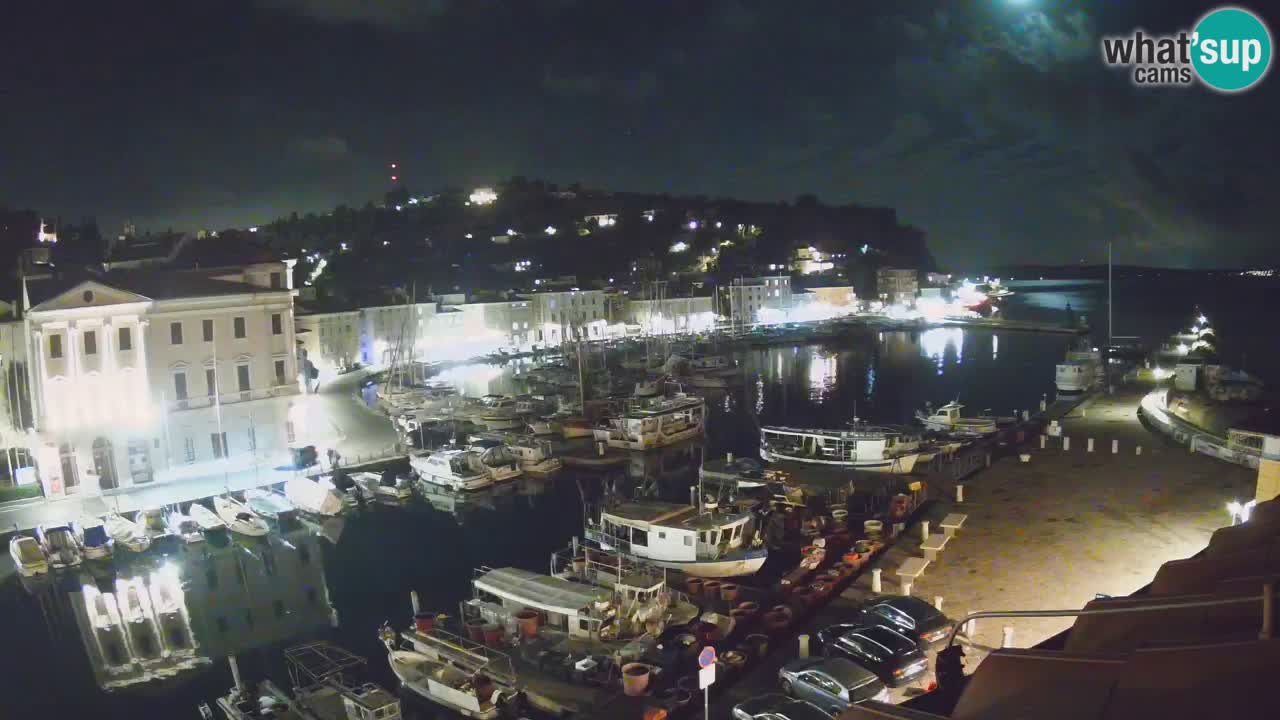 Cámara web en vivo desde Piran “Mandrač” – Increíble vista en vivo desde Villa Piranesi